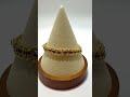 GovDeals: Beautiful, Ladies, 7 Inch, 24k Gold, CZ Double Rop