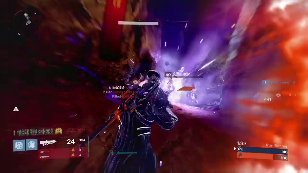 Destiny. Quad nova bomb/noob nade suicide.