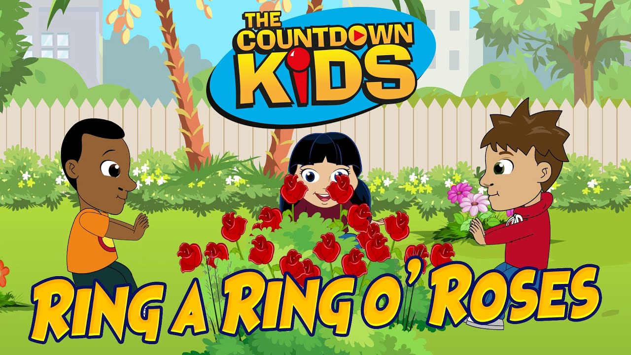 Ringa Ringa Roses - #Children English #NurseryRhyme with Lyrics (Subtitles)  and Action #KidsCarnival #Fun #Educ… | Kids nursery rhymes, School songs,  Nursery rhymes