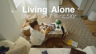 LIVING ALONE in your 20s 🎞️ Stories of a Homebody Series