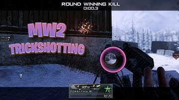 MW2 IW4X SND TRICKSHOTTING! #1