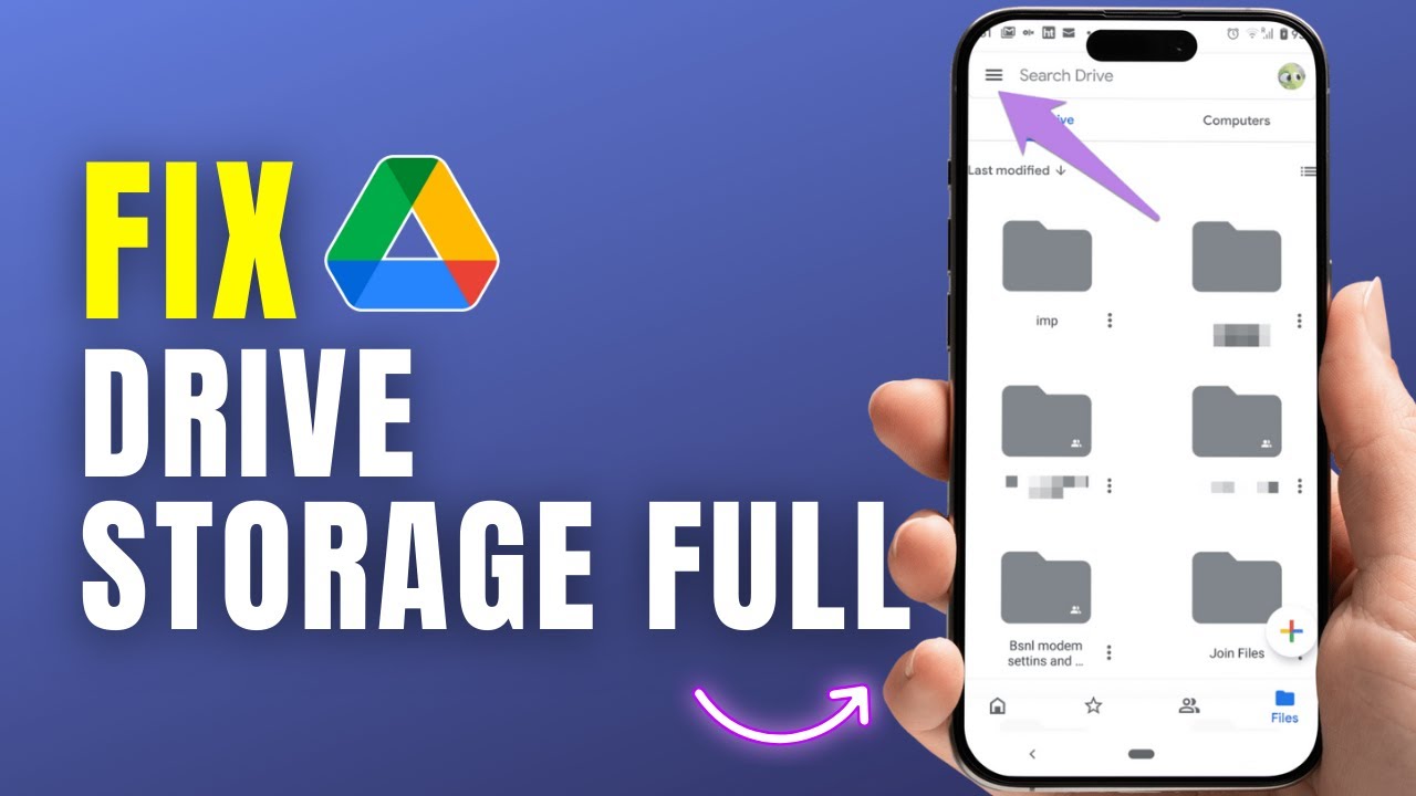 How To Fix Google Drive Storage Full | Increase Google Drive Storage ...