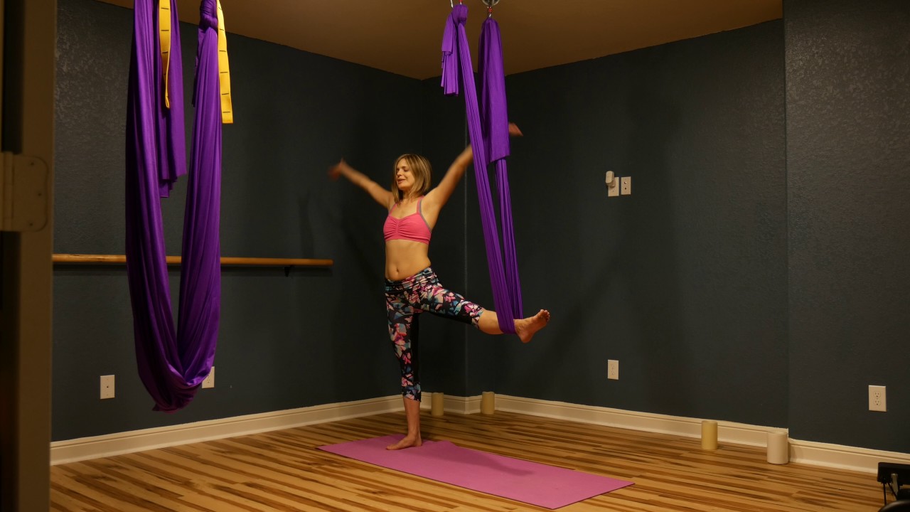Yoga Aerial Swing: Lesson 1 for Beginners 