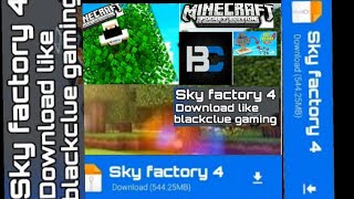 How to download sky factory 4 like black clue gaming in Hindi downloadlink @BlackClue Gaming screenshot 3