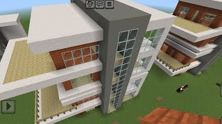 สร้างบ้านโมเดิร์นเกม Minecraft