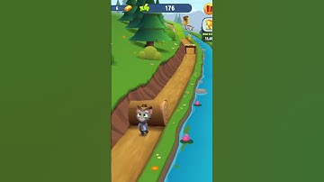 Funny Fails Talking Tom Gold Run Android iOS Gameplay #talkingtom #shortfeed #shorts