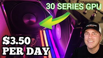 How I earn REAL PROFIT with my 30 series GPU on Nosana! (Crypto mining guide 2025)