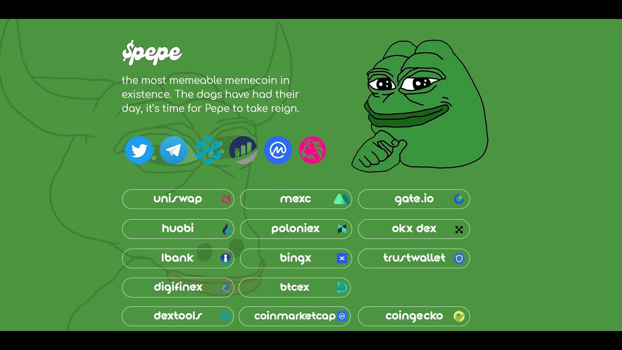 PEPE 1000x Meme Coin! Is The Top In or BREAKOUT Coming!? Price ...