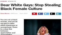 Dear white gay men: Stop stealing black female culture
