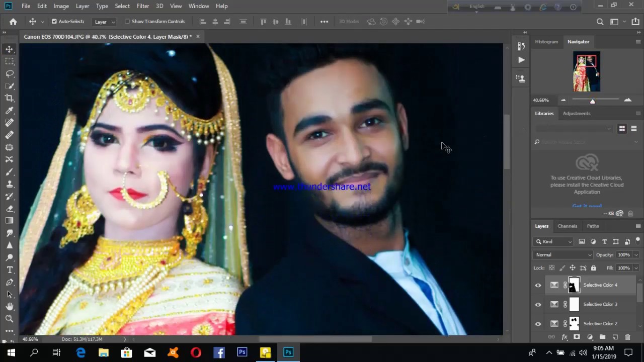 wadding photo editing || Eyamin pgotography || in photoahop cc || a ...