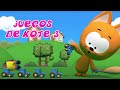 Juegos infantiles y dibujos animados  compilacion 3  juegos de gatito kot