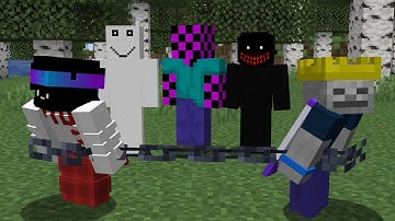 Chained Together with Horror Mods in Minecraft