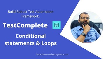 TestComplete | Conditional statement & Loops in KeywordTests