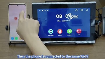 Anjielo 2025 Latest Video intecom system: How to Connect a Mobile Phone to a Monitor