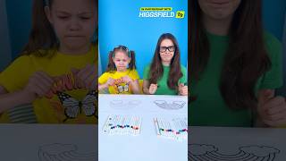✨🌈 No Markers Challenge: Draw a Rainbow Anyway! #kids #fun
