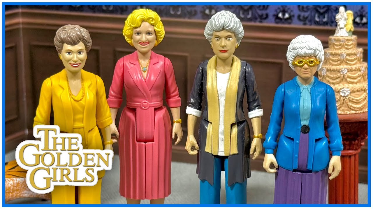 The Golden Girls 3.75 Inch Retro Action Figure Set - Bootleg of the TOYNK?