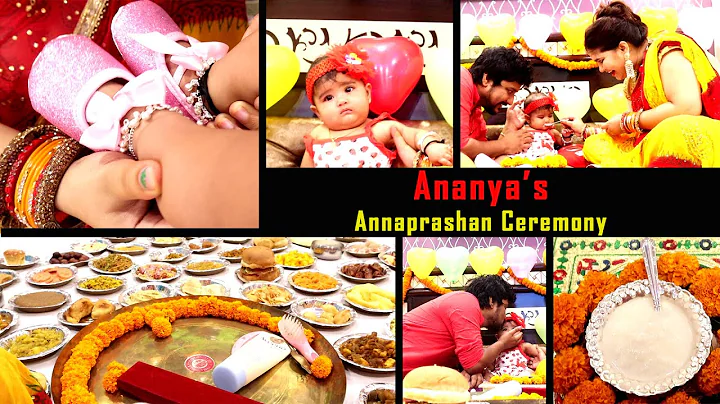 Ananya's Annaprashan Ceremony - Annaprashan of Ana...