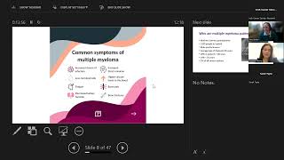 Multiple Myeloma Awareness Webinar with Prof Siobhan Glavey