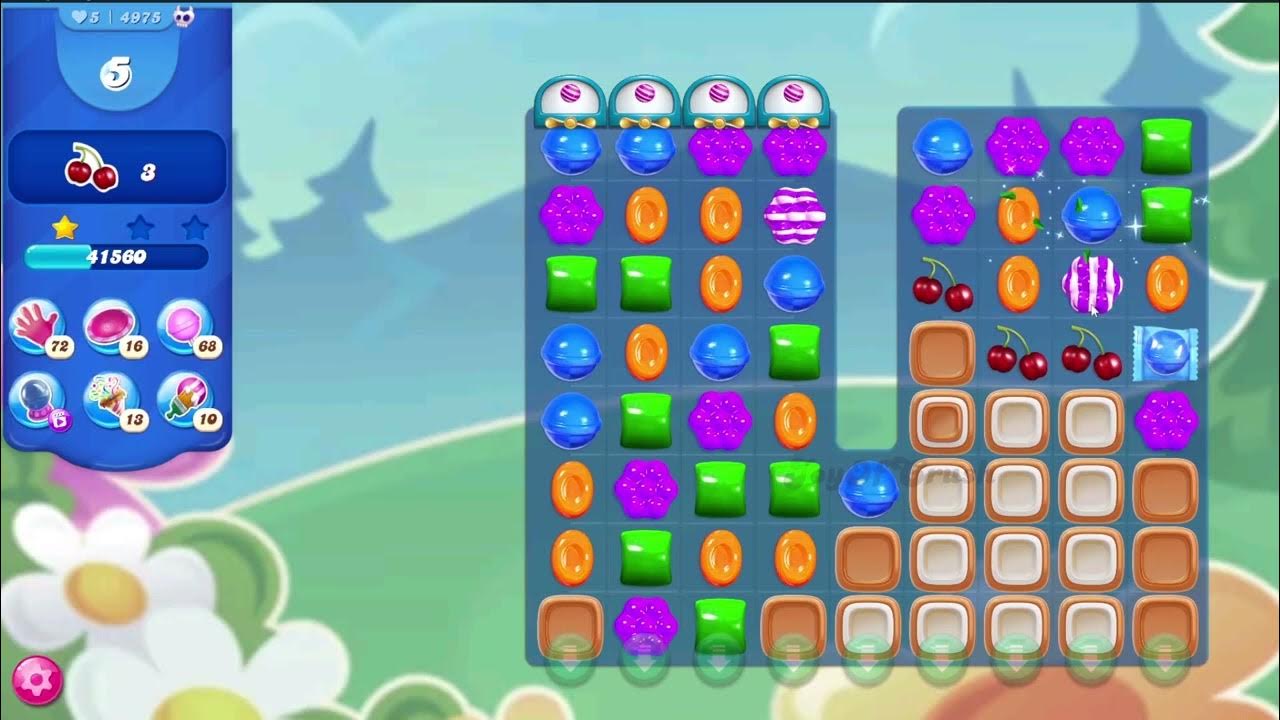 Candy Crush Saga Level 4975 EASY 3 STAR WIN Joy of Crush YouTube
