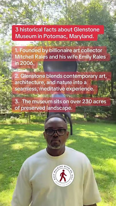 A walk round Glenstone Museum, Maryland. #keepwalkingwithdrbill #walking #museum #glenstonemuseum