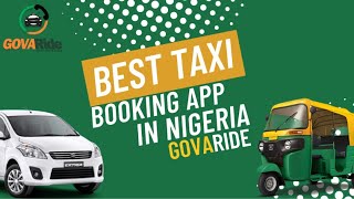 The Safest and Cheapest Taxi App in Nigeria | Download GovaRide Now! screenshot 1