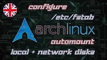 (EN) Automount local drives + network drives in Arch Linux
