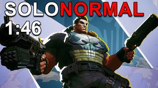Marvel Rivals - Blood Hunt - Speedrun Solo Punisher Normal In 1:46