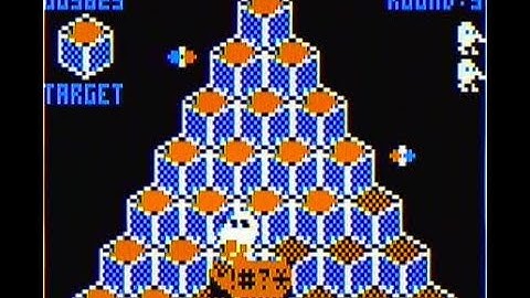 Q-Bert clone for the CoCo from Tom Mix