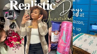 Weekly Vlog Realistic Days In My Life As A College Student Packages, Gym, Cles Etc.