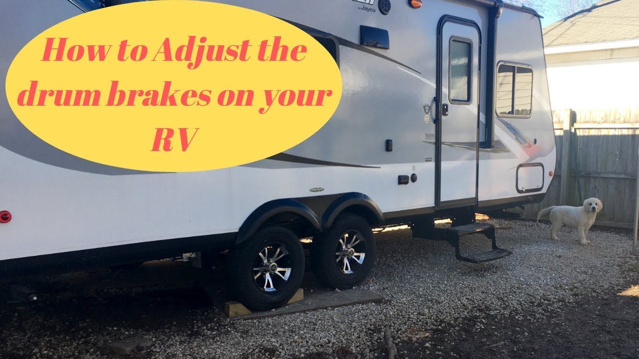 Adjusting the electric drum brakes on your RV YouTube