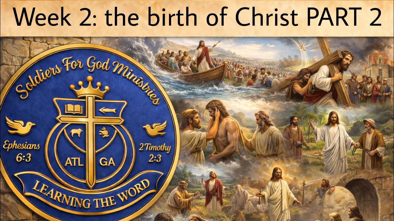 Learning the life of Christ: week 2 | the birth of Christ PART 2 - YouTube