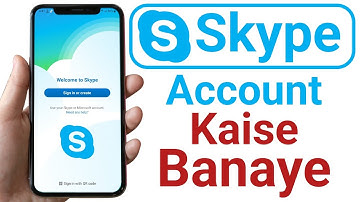 Skype id kaise banaye || How to create Skype account