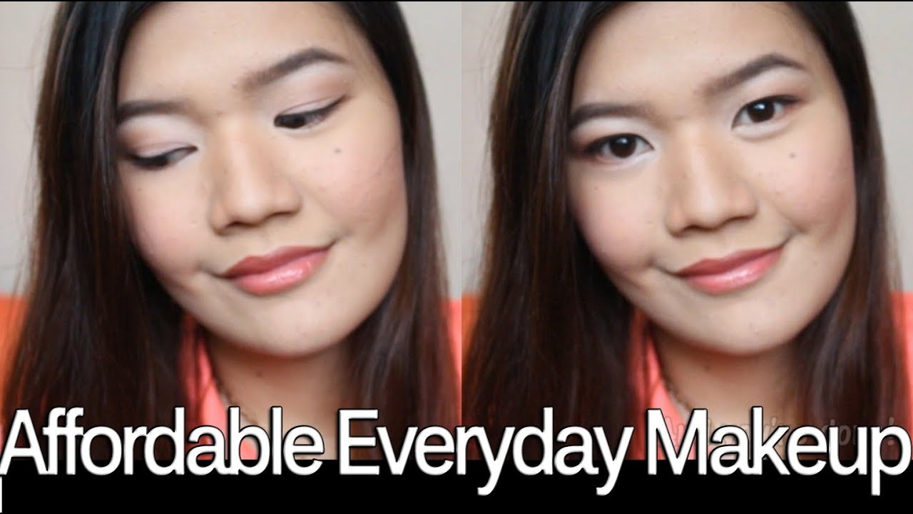 AFFORDABLE EVERYDAY MAKEUP TUTORIAL Philippine Makeup Used