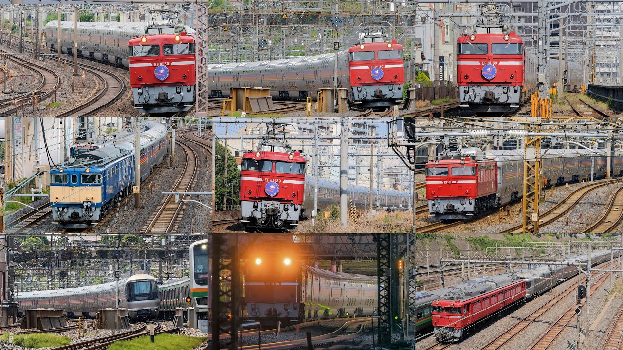 [4K]  カシオペア紀行 2022年前半：カシオペア紀行走行映像集 Cassiopeia  sleeper-train in Japan