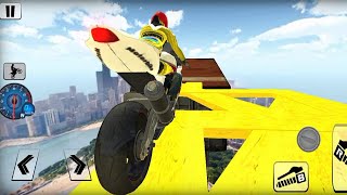 Impossible Bike Race Stunt Tracks 3d Game | Android Game Play - Bike Games 3D - Bike Games To Play screenshot 3