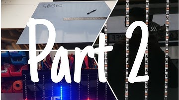 How to build VU metre using SP107E LED music controller and WS2811 LED strip. DIY Part 2.