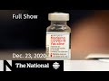 CBC News: The National | Moderna COVID-19 vaccine approved in Canada | Dec. 23, 2020