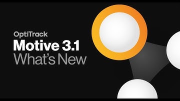 OptiTrack Motive 3.1 - What