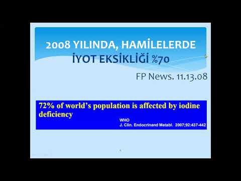 İYOTUN SAĞLIĞIMIZDAKİ YERİ