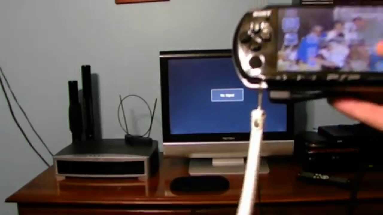 tiggeri Sæt tøj væk Lake Taupo HOW TO CONNECT YOUR PSP TO YOUR TV - YouTube