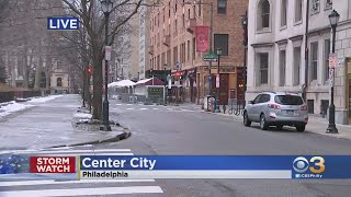Sleet, Freezing Rain Leave Behind Slick Road Conditions In Philadelphia Region