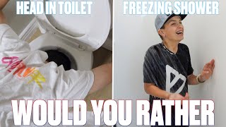 EXTREME WOULD YOU RATHER DARE CHALLENGE!