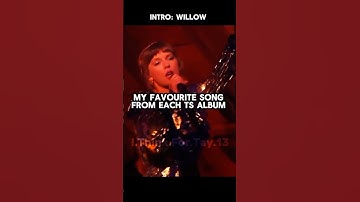 My favourite song from each TS album #taylorswift #swifties #fyp