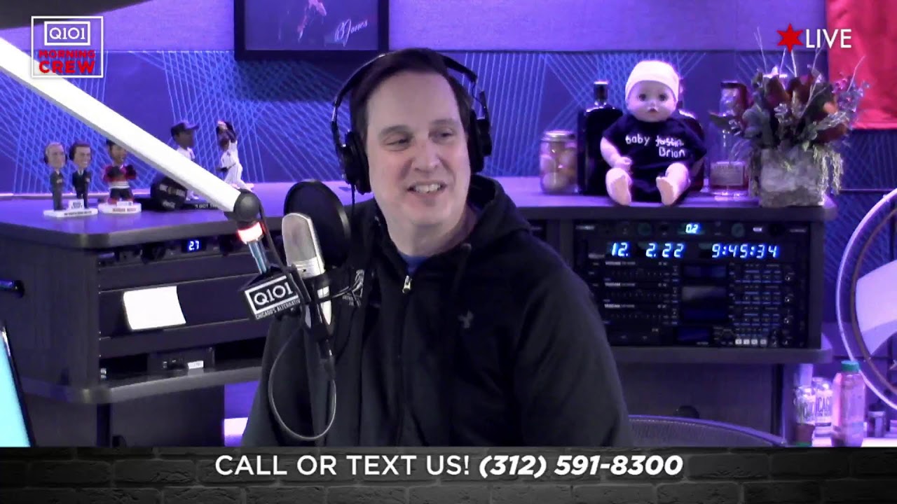 Q101 morning crew live 12 2 22 youtube