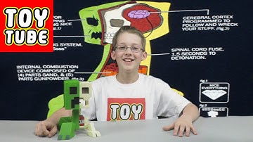 Minecraft Creeper Anatomy Unboxing