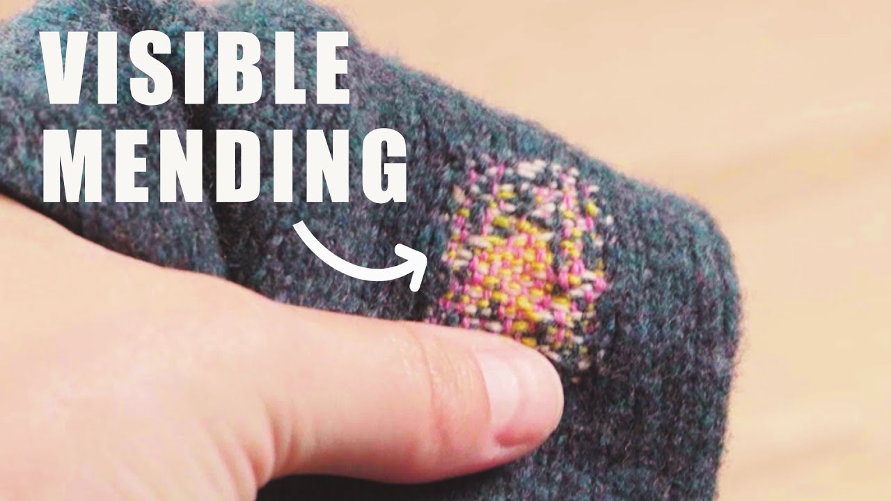 in)visible mending – needle & spindle
