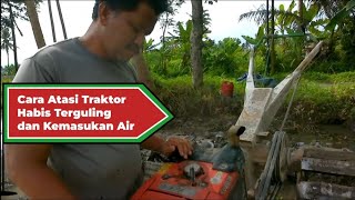 Cara Atasi Bajak / Traktor Sawah ....Habis Terguling/Terbalik/Glimpang....‼️‼️‼️‼️‼️