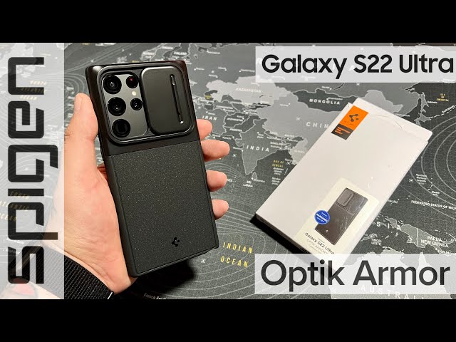Spigen Optik Armor Case for Samsung Galaxy S22 Ultra 5G 