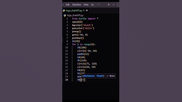 Draw ChatGPT Logo Using Python Turtle  #python #shorts #chagpt #logo #coding #drawing