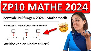 🚀🚀🚀 ZP 10 MATHE 2024 | HILFSMITTELFREIER Prüfungsteil | ZAP, Terme, Winkel, Zahlenstrahl